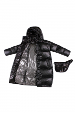 Пальто для девочки GnK З-920 превью фото